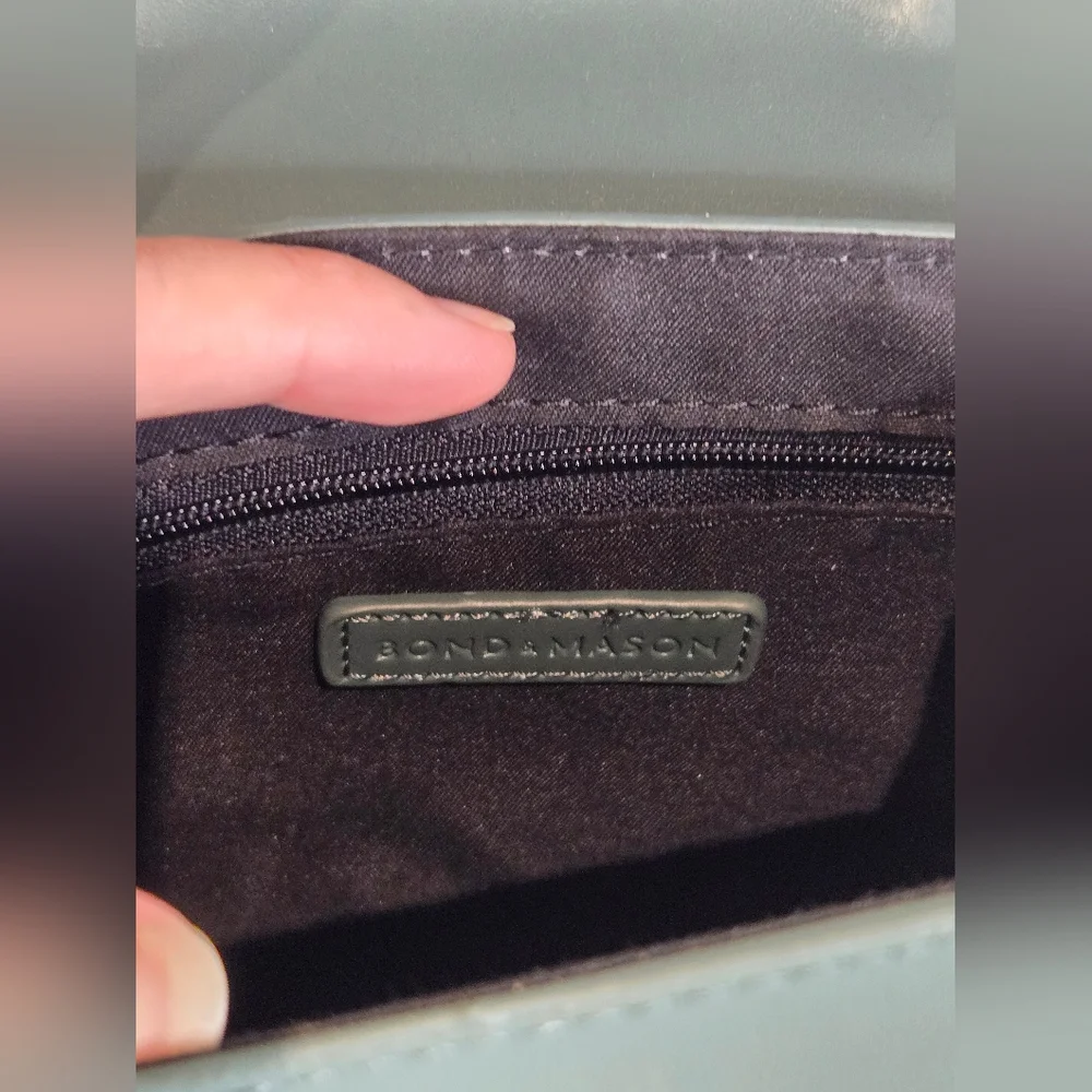 Bond & Mason "The Kimberley" Teal/Green Bag - Picture 10 of 11